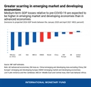 미국의 경기회복 속도가 가파르다. 코로나19 백신과 재정통화정책 지원 덕이다. /IMF 자료