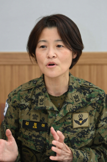 김정아 원사는 군 생활을 하면서 ‘전우애’를 가장 중요시 했다고 한다./사진=이호재 기자