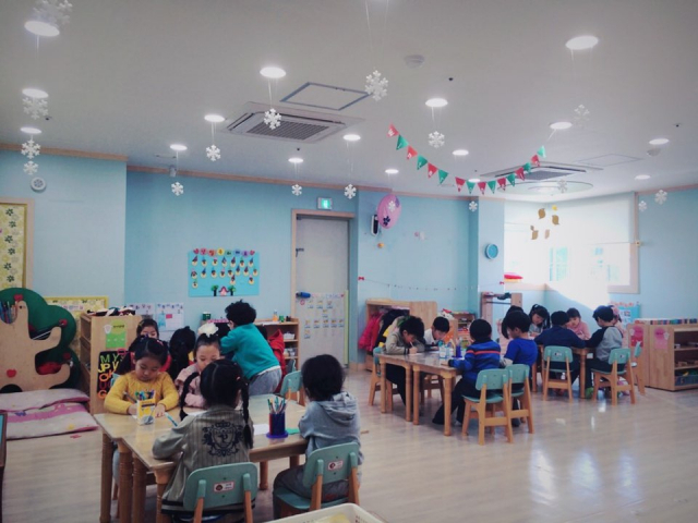 서울시의 한 국공립어린이집에서 원생들이 수업을 받고 있다. /사진 제공=서울시