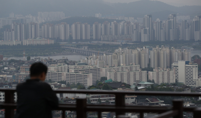 서울 남산에서 내려다 본 시내 전경. /서울경제DB