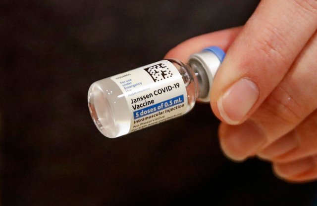 얀센의 코로나19예방 백신의 모습/ 연합·AFP
