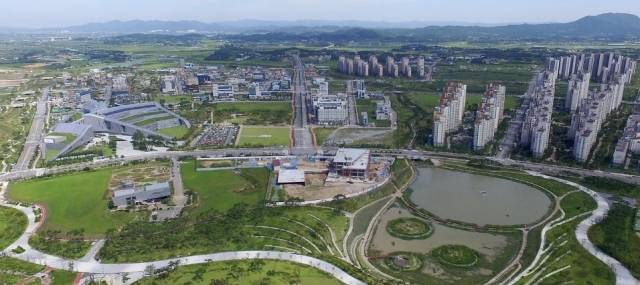 충남도청이 자리잡고 있는 내포신도시. 사진제공=충남도