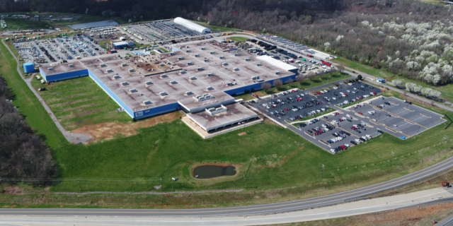 미국 노스캐롤라이나주에 위치한 두산밥캣의 스테이츠빌 공장. 두산밥캣은 수요 증가에 대응하기 위해 770억 원을 투자하기로 했다./사진 제공=두산밥캣