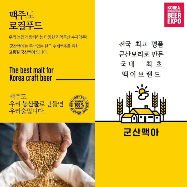 맥주도 ‘신토불이’... 맥아, 홉, 효모 등 국산 재료 뜬다