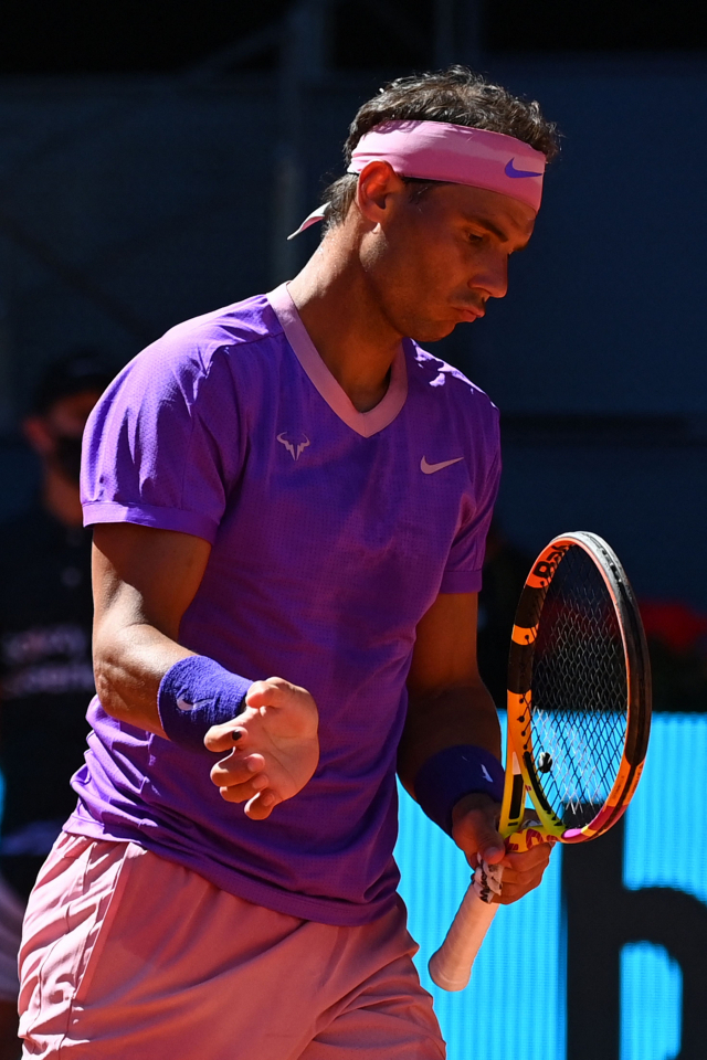 스페인의 테니스 스타 라파엘 나달. /AFP연합뉴스