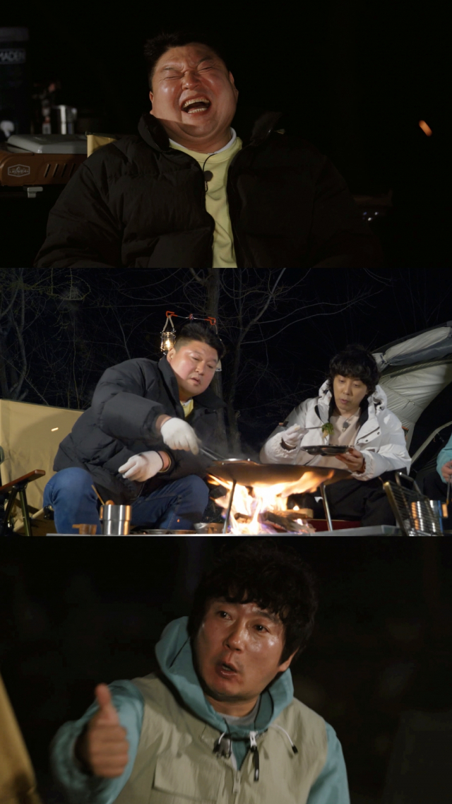 '스프링 캠프', 9시간 동안 16끼 먹은 강호동X이수근X은지원 먹방 캠핑 공개한다