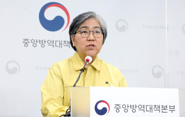 정은경 중앙방역대책본부(방대본) 본부장. /연합뉴스