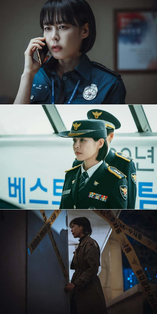 '보이스4' 이하나 첫 촬영 스틸 공개···2년만의 귀환