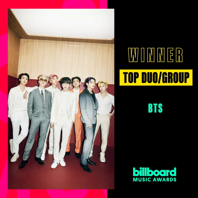 방탄소년단 / 사진=Billboard Music Awards SNS