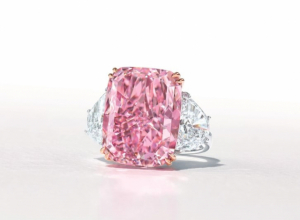 [영상]15.8캐럿 핑크 다이아몬드, 330억원 낙찰됐다