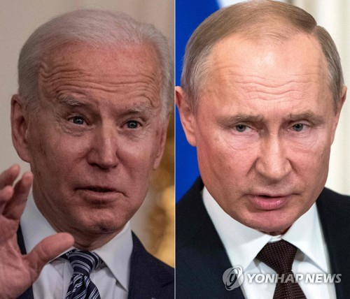 조 바이든 미국 대통령(왼쪽)과 푸틴 러시아 대통령./AFP연합뉴스