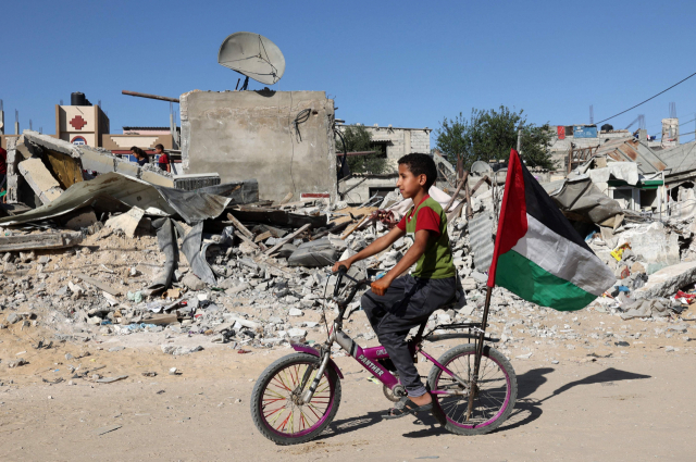 정부, 폐허가 된 팔레스타인에 150만불 지원