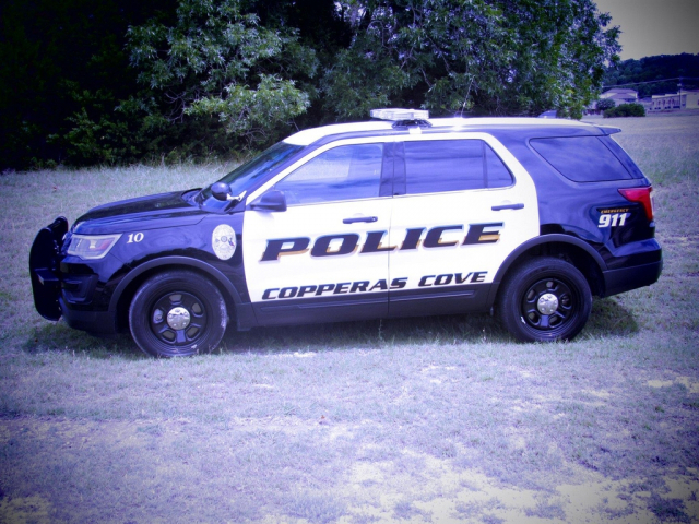 텍사스주 코퍼러스코브의 경찰차. /코퍼러스코브 경찰 페이스북 캡처