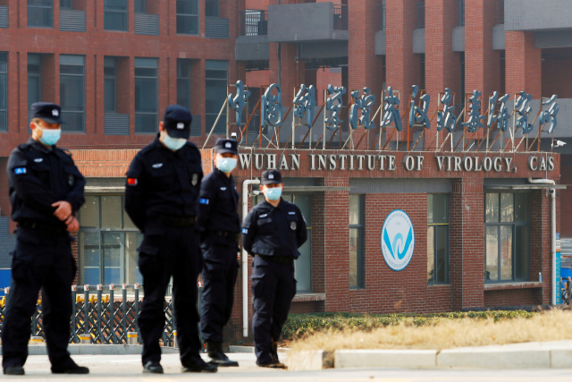 지난 2월 3일 중국 후베이성 우한의 연구소. /로이터연합뉴스