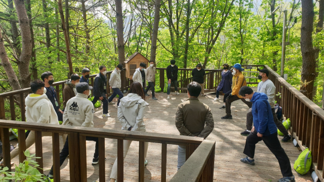 산림치유원, 의료진·방역공무원·자원봉사자 대상 산림치유