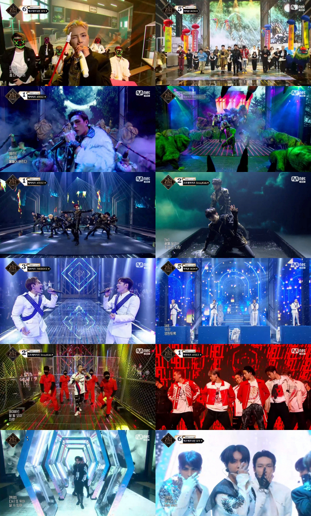지난 3일 방영된 엠넷 ‘킹덤: 레전더리 워'의 방송 장면. /사진 제공=CJ ENM