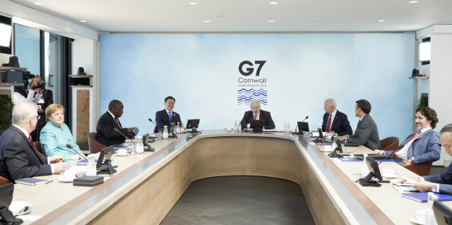 홍콩·대만·신장위구르 담은 G7 성명…中 '단호히 반격할 것'