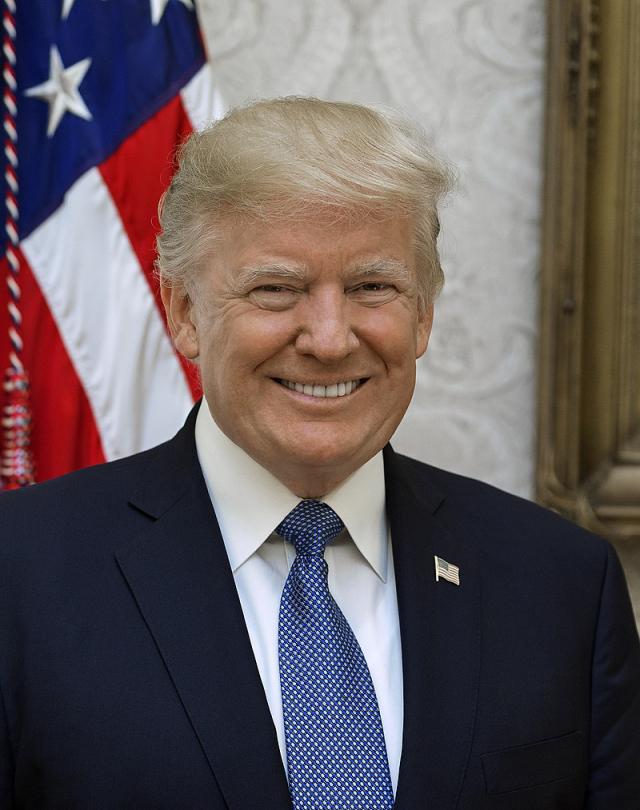 도널드 트럼프 전 미국 대통령 /위키미디어