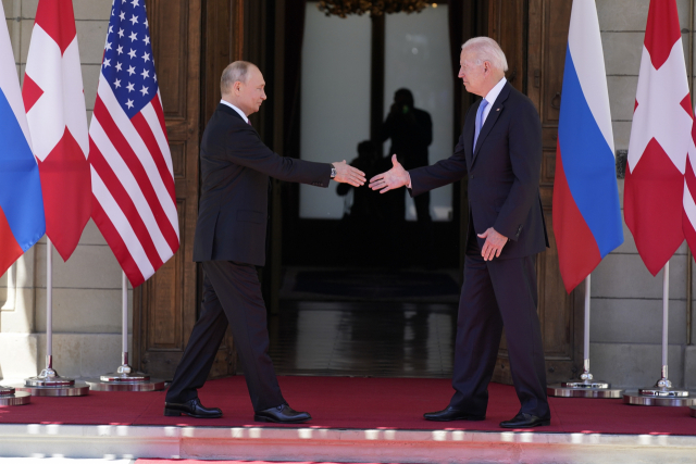조 바이든 미국 대통령과 블라디미르 푸틴 러시아 대통령. /AP연합뉴스