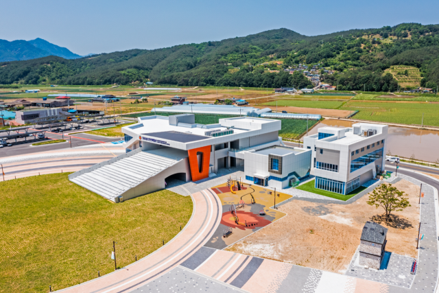 18일 개관하는 경남 합천군 용주면 ‘경상남도 안전체험관’ 전경. /사진 제공=소방청