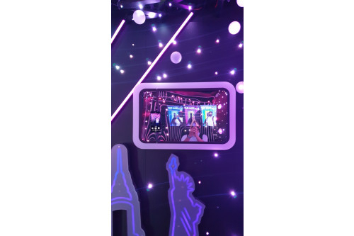 구글폰으로 밤에 사진을 찍을 때 어떻게 나오는지를 경험해볼 수 있는 공간. /뉴욕=김영필특파원