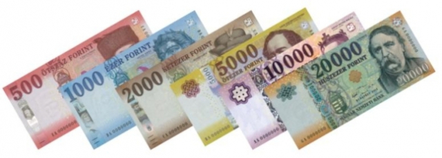 헝가리 지폐./헝가리 중앙은행 홈페이지 캡처