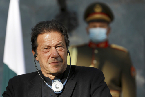 임란 칸 파키스탄 총리. /AP연합뉴스