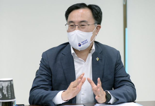 문승욱 산업통상자원부 장관.