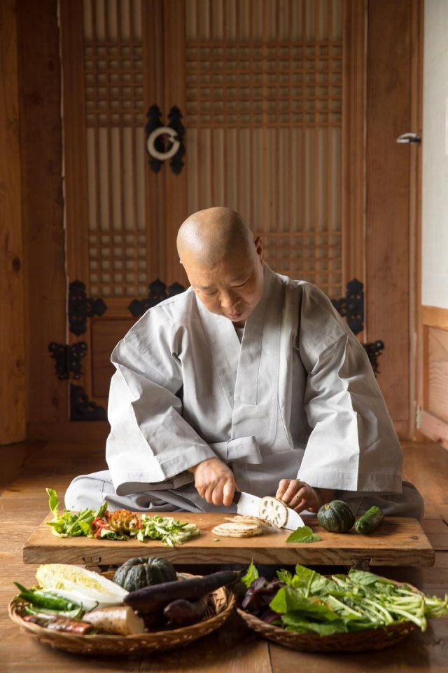 사찰음식의 대가 정관 스님/사진제공=주스페인 한국문화원