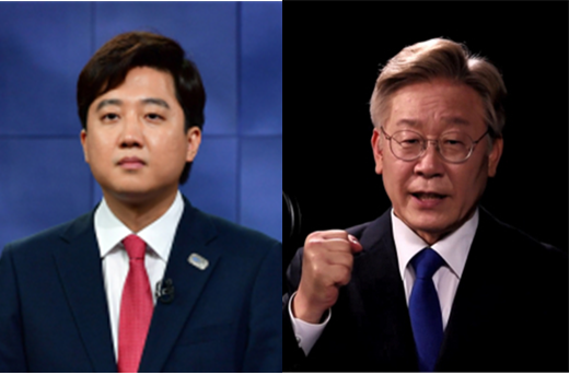 이준석(왼쪽) 국민의힘 대표와 이재명 경기도지사./연합뉴스