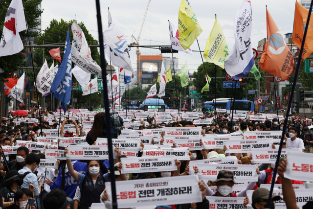 민주노총 “3일 집회 코로나 확진자 없어…흠집내기 중단해야”