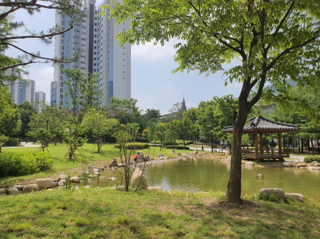 용인 토리근린공원 전경