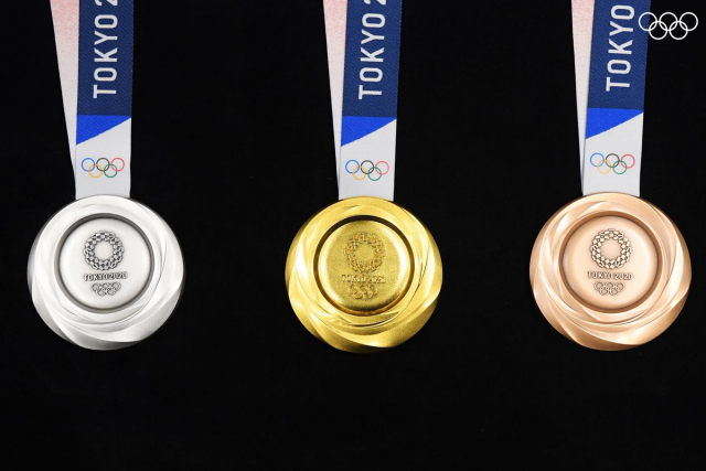 도쿄 올림픽 메달. /출처=올림픽 트위터