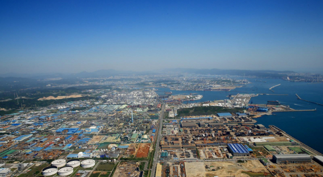 고려아연 온산제련소가 위치한 울산 온산국가공단 전경./서울경제DB