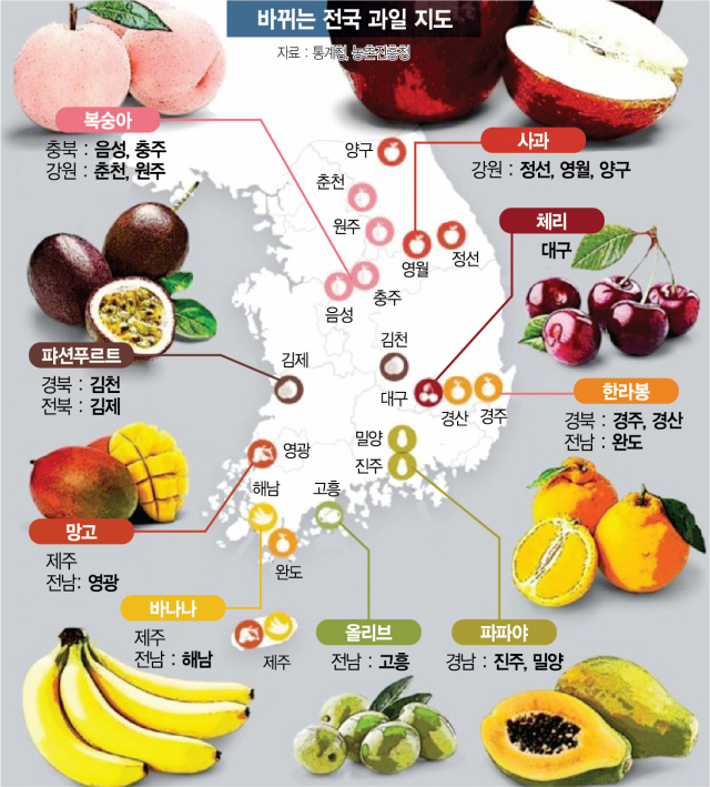 아열대 과일 재배는 5배…'해외 비축기지로 식량안보 대비해야'