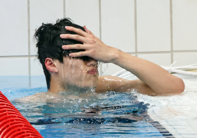 [도쿄 올림픽]50m 남기고 1위였는데…‘수영 괴물’ 황선우 아쉬운 7위