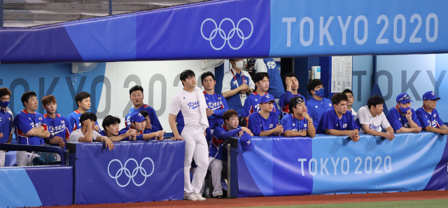 [속보] 韓 야구, 올림픽 2연패 좌절…美에 2-7 완패