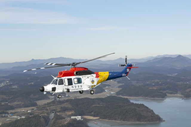 해양경찰헬기 흰수리(KUH-1CG)./사진 제공=한국항공우주산업(KAI)