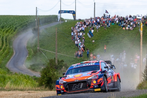 현대차 월드랠리팀, ‘2021 WRC 벨기에 랠리’ 도요타 제치고 우승·준우승 차지