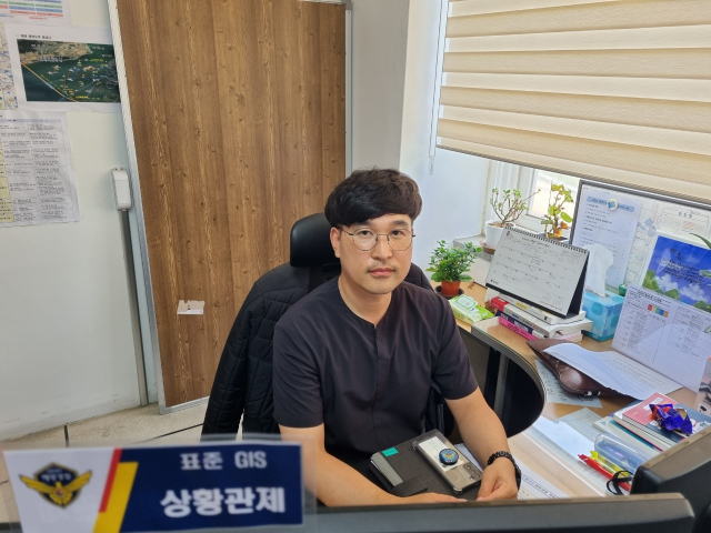 정재헌 인천해양경찰서 해양오염방제과 방제계장/박홍용기자