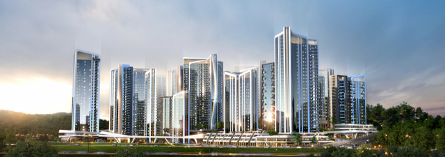 DL이앤씨가 제안한 서울 서대문구 북가좌6구역 재건축 사업 투시도. /DL이앤씨 제공
