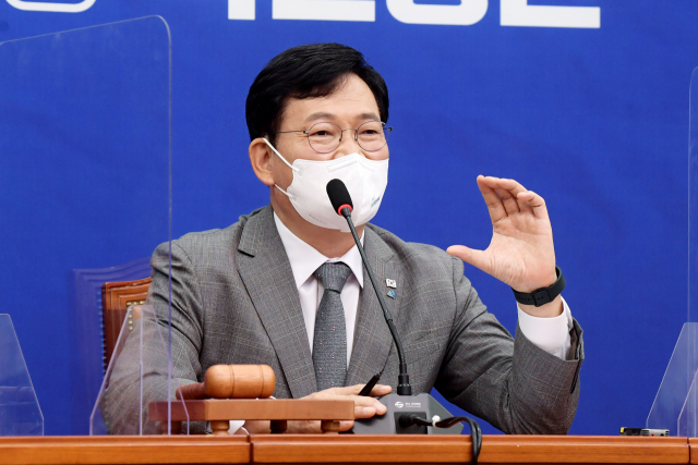 송영길 '언론자유·가짜뉴스 피해구제 조화 이루도록 노력'