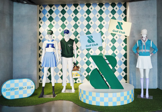 케이스스터디 분더샵 청담점에 마련된 케이스스터디 골프클럽 이미지/사진 제공=신세계백화점
