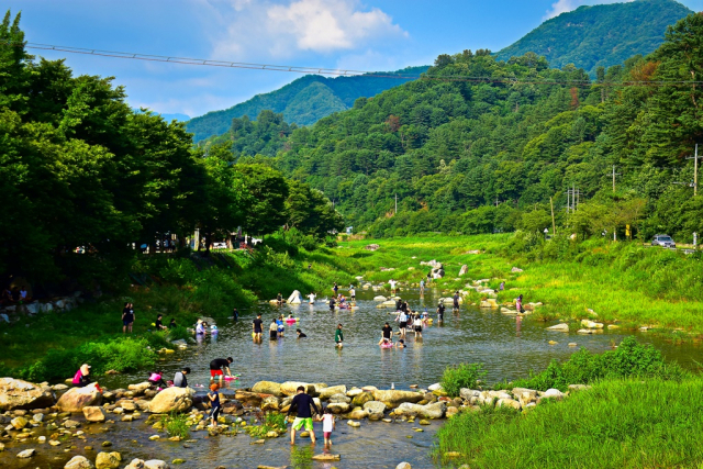 가평 운악산계곡