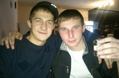 친구 딸을 성폭행한 후 친구에게 살해된 올레그 스비리도프(왼쪽)와 그를 살해한 비야체슬라프. /연합뉴스