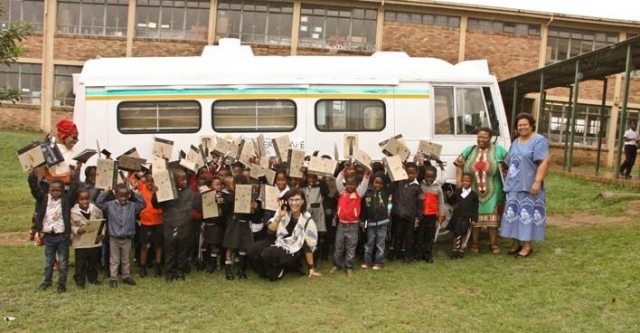 남아프리카공화국 ‘쿠푸 아동문화재단’의 어린이 교육 활동./사진제공=문체부