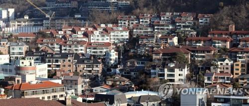 빌라가 밀집한 서울의 한 주거지역 모습. /연합뉴스