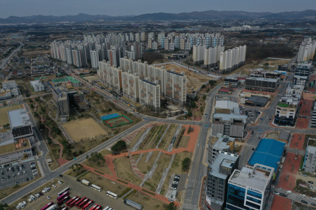 인구 3만명을 돌파한 충북혁신도시. 사진제공=충북도
