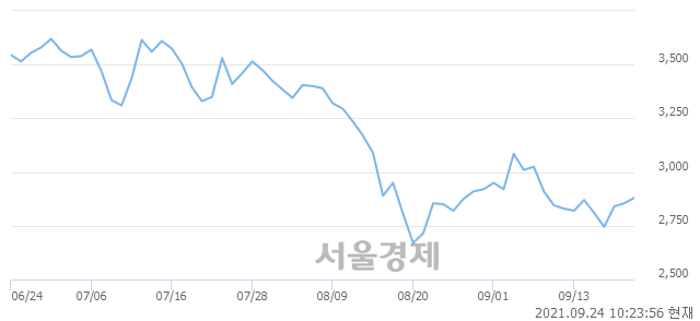 <유>이월드, 매도잔량 333% 급증