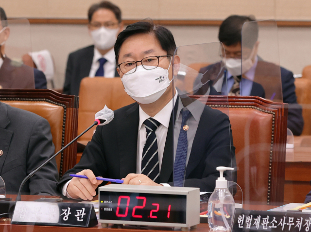 '대장동 의혹' 특검 주장에…박범계 '검찰의 신속한 진상 규명이 합당'